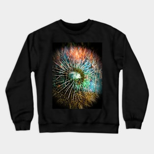 Dandelion Flower Colors Crewneck Sweatshirt